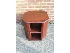 Heals, Arts & Crafts Oak Cocktail Table with Bottle Storage in the Side Doors - Thumbnail 2