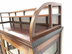 E. W. Godwin for Collinson & Lock. An Anglo-Japanese Mahogany & Satinwood Cabinet - Thumbnail 5