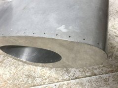 Mid- Century Modern Aluminium Organic Chaise Lounge in the Style of Ron Arad - Thumbnail 7