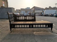 In the Style of E W Godwin, An Anglo-Japanese  Ebonized Chaise Lounge or Day Bed - Thumbnail 5