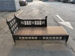 In the Style of E W Godwin, An Anglo-Japanese  Ebonized Chaise Lounge or Day Bed - Thumbnail 6
