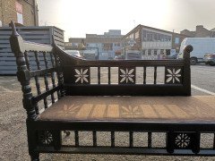 In the Style of E W Godwin, An Anglo-Japanese  Ebonized Chaise Lounge or Day Bed - Thumbnail 8
