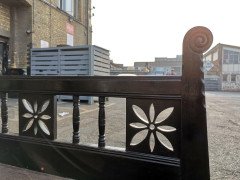 In the Style of E W Godwin, An Anglo-Japanese  Ebonized Chaise Lounge or Day Bed - Thumbnail 12
