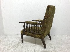 Mahogany Saville Armchair for Morris & Co Designed by George W Jack - Thumbnail 2