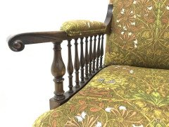 Mahogany Saville Armchair for Morris & Co Designed by George W Jack - Thumbnail 3