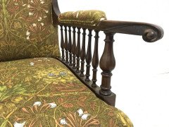 Mahogany Saville Armchair for Morris & Co Designed by George W Jack - Thumbnail 4