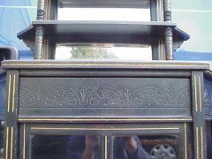 E. W. Godwin, William Watt, an Important Anglo- Japanese Ebonised Display Cabinet - Thumbnail 8