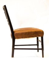 E. W. Godwin, attributed. An Anglo-Japanese Ebonized Side Chair - Thumbnail 3