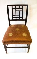 E. W. Godwin, attributed. An Anglo-Japanese Ebonized Side Chair - Thumbnail 2