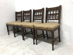 Bruce Talbert, for Gillows. Set of 10 Aesthetic Movement Walnut Dining Chairs  - Thumbnail 3