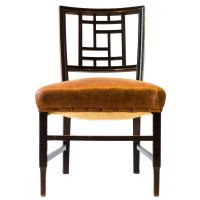 E. W. Godwin, attributed. An Anglo-Japanese Ebonized Side Chair - Thumbnail 1