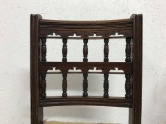 Bruce Talbert, for Gillows. Set of 10 Aesthetic Movement Walnut Dining Chairs  - Thumbnail 10