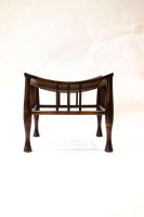  Liberty and Co An Arts and Crafts Thebes Stool - Thumbnail 1