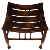  Liberty and Co An Arts and Crafts Thebes Stool - Thumbnail 2