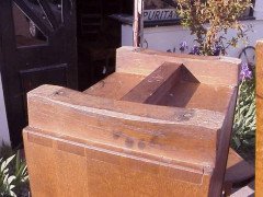 Edward Barnsley Attributed Pair of Cotswold Arts & Crafts Bed Side Nightstands - Thumbnail 3