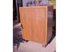 Edward Barnsley Attributed Pair of Cotswold Arts & Crafts Bed Side Nightstands - Thumbnail 4