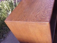 Edward Barnsley Attributed Pair of Cotswold Arts & Crafts Bed Side Nightstands - Thumbnail 6