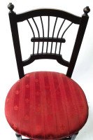 Morris & Co A Pair of Ebonised Sussex Chairs Designed by Dante Gabriel Rossetti - Thumbnail 2