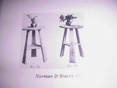 Norman & Stacey Rare Arts & Crafts Oak Ebony & Pewter inlaid Dominoes Side Table - Thumbnail 1