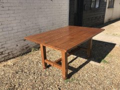 Liberty & Co., Style of C. F. A. Voysey, Arts & Crafts Oak Dining Set with Ball Finials - Thumbnail 16