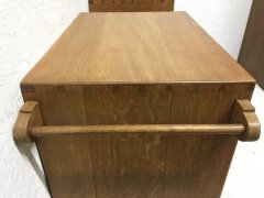 Ambrose Heal. a Super Quality Pair of Petite Cotswold Oak Chests of Drawers - Thumbnail 1
