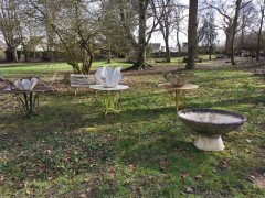 Willy Guhl for Eternit, Mid-Century Modern Concrete Garden Handkerchief Planter - Thumbnail 3