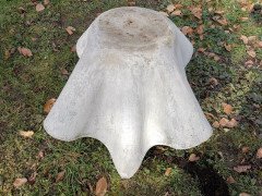 Willy Guhl for Eternit, Mid-Century Modern Concrete Garden Handkerchief Planter - Thumbnail 13