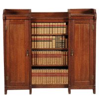 Lambs of Manchester, attributed. An Arts & Crafts Oak Bookcase