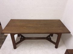 Gordon Russell, A Cotswold School Arts and Crafts 'Hay Rake' Oak Dining Table - Thumbnail 8