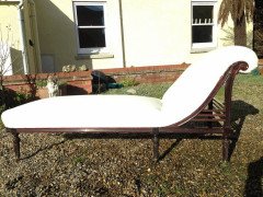 E. W. Godwin for Collinson & Lock. an Anglo- Japanese Rosewood Chaise Lounge or Day Bed - Thumbnail 4