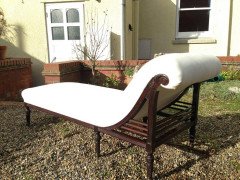 E. W. Godwin for Collinson & Lock. an Anglo- Japanese Rosewood Chaise Lounge or Day Bed - Thumbnail 5