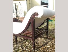 E. W. Godwin for Collinson & Lock. an Anglo- Japanese Rosewood Chaise Lounge or Day Bed - Thumbnail 6