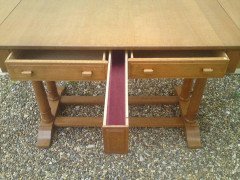 P Tilden & A Heal Desk Designed for Winston Churchill's home, Chartwell in Kent. - Thumbnail 5