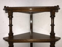 Charles Bevan for Marsh Jones & Cribb. A Gothic Revival Oak Ã‰tagÃ¨re/Corner Piece - Thumbnail 7