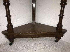 Charles Bevan for Marsh Jones & Cribb. A Gothic Revival Oak Ã‰tagÃ¨re/Corner Piece - Thumbnail 13