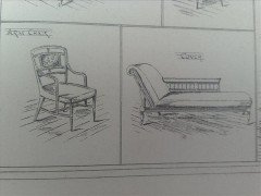 Edward William Godwin. Made by William Watt. an Anglo- Japanese Walnut Armchair. - Thumbnail 5