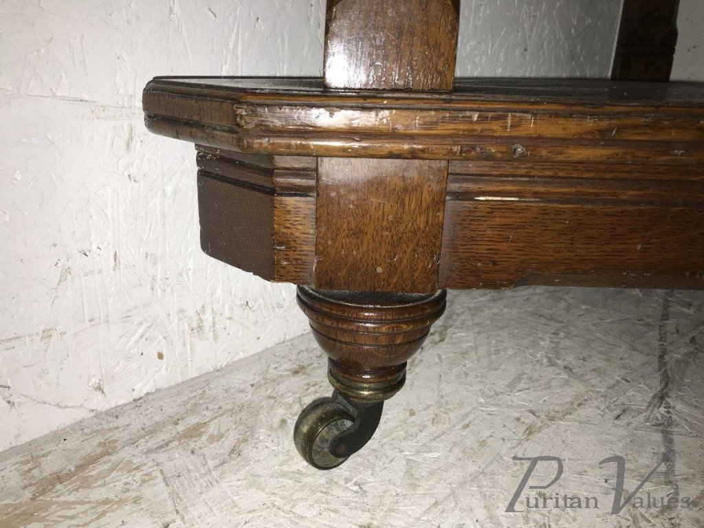 Charles Bevan for Marsh Jones & Cribb. A Gothic Revival Oak Ã‰tagÃ¨re/Corner Piece - Image 15