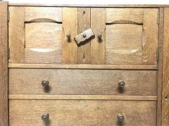 Ambrose Heal Letchworth Oak Compactum Nursery Chest of Drawers - Thumbnail 3