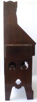 Shapland and Petter Arts and Crafts Fold Down Desk with a Stylised Copper Panel - Thumbnail 1