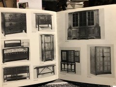 An Important Breakfront Bookcase/ Cabinet Designed by E Barnsley, Exhibited 1982. - Thumbnail 20