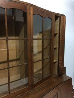 An Important Breakfront Bookcase/ Cabinet Designed by E Barnsley, Exhibited 1982. - Thumbnail 5