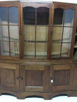 An Important Breakfront Bookcase/ Cabinet Designed by E Barnsley, Exhibited 1982. - Thumbnail 3