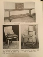 Peter Waals, Arts & Crafts Figured Oak Refectory Table with Exaggerated Feet - Thumbnail 10