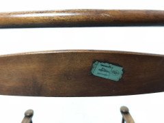 Three American Maple Shaker Ladder Back Rocking Chairs from Mt Lebanon New York. - Thumbnail 11