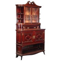 E. W. Godwin Made by Collinson & Lock of London. Eaton Hall Rosewood China Cabinet