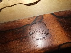 Erik Buck Chr. Christensens Mobelfabrik I/ S Vamdrup Design Rosewood Bar Stool - Thumbnail 10