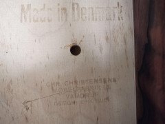 Erik Buck Chr. Christensens Mobelfabrik I/ S Vamdrup Design Rosewood Bar Stool - Thumbnail 11