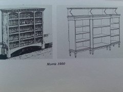 Morris and Co. An Arts and Crafts Breakfront Bookcase Designed by George Jack - Thumbnail 7