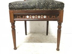 Bombay Art Furniture Anglo-Japanese Side Chair with a Lacquer Floral Panel - Thumbnail 10