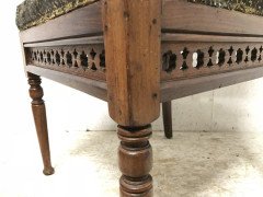 Bombay Art Furniture Anglo-Japanese Side Chair with a Lacquer Floral Panel - Thumbnail 12